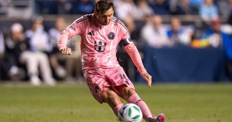 Messi en Inter Miami vechten terug voor gelijkspel tegen Philadelphia Union in de MLS