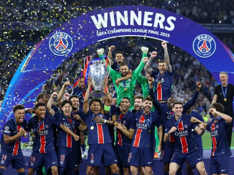 PSG Behaalt Recordoverwinning op Inter Milan en Wint de Champions League