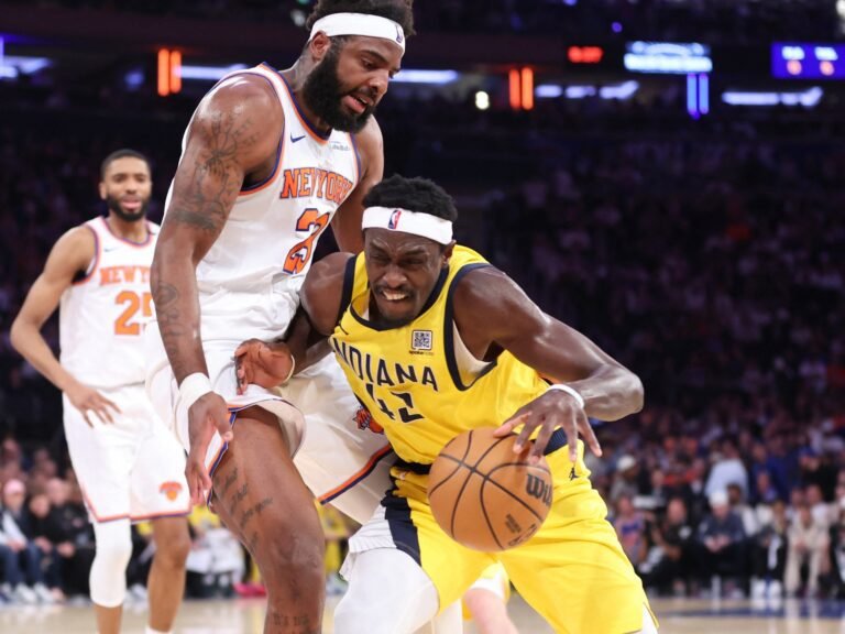 Pacers-Knicks: Siakam leidt Indiana naar tweede overwinning in NBA Oostelijke Finale