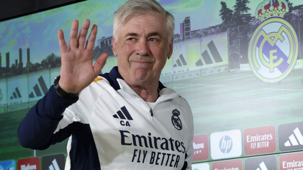 Real Madrid-coach Ancelotti wenst succes aan zijn opvolger Alonso