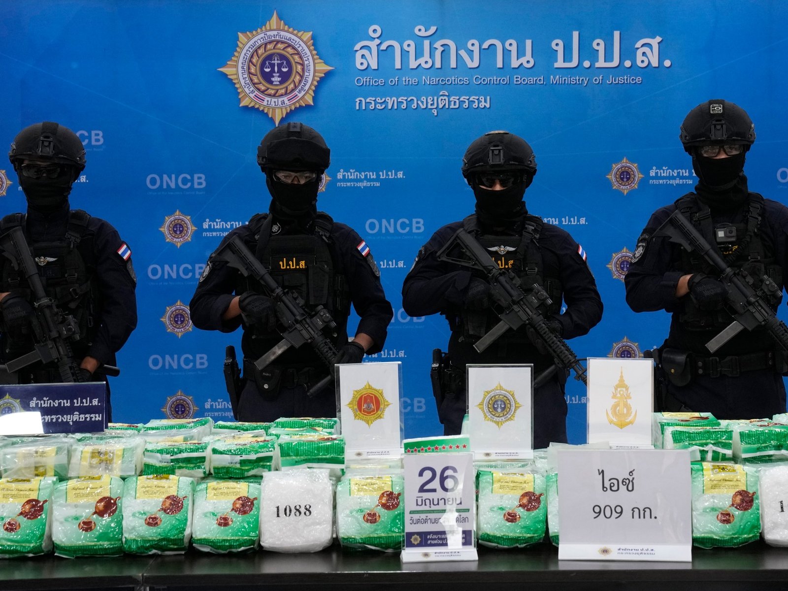 Stijging van methamfetaminehandel uit het 'Gouden Driehoek' gebied