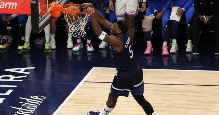 Timberwolves Verslaan Thunder met 42 Punten in Game 3 van NBA Westelijke Finale