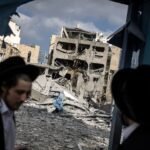 Afbeeldingen van de Escalerende Conflict Tussen Israël en Iran