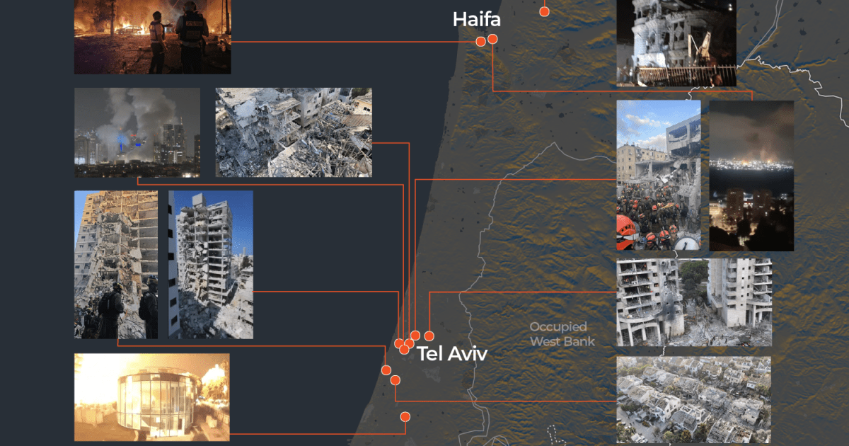 De Belangrijkste Iraanse Aanvallen op Israël in Kaart Gebracht