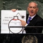 Foto's: De Geschiedenis van Netanyahus Retoriek over de Nucleaire Ambities van Iran