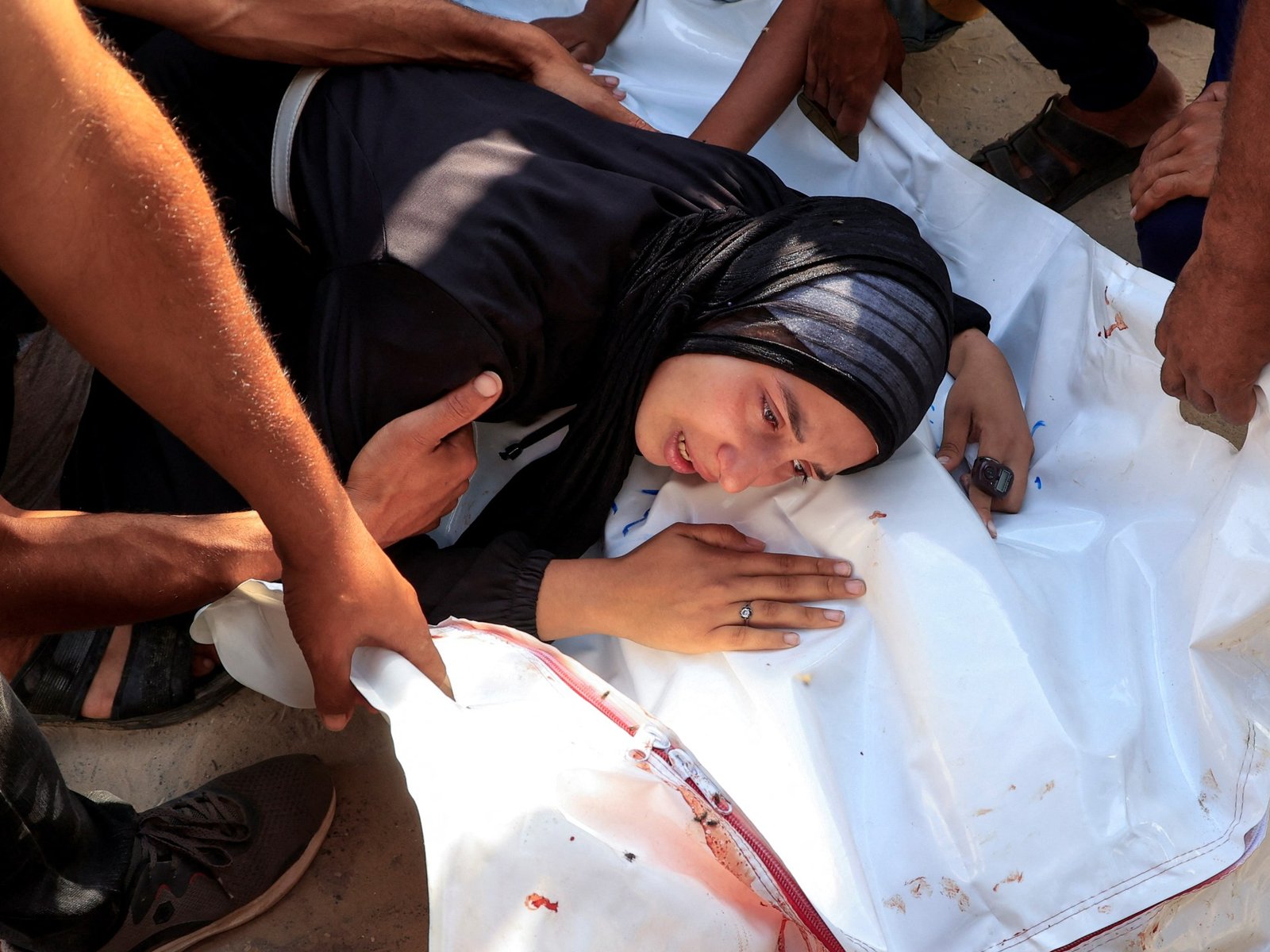 Foto's: De dodelijkste dag bij de voedseluitgiftecentra in Gaza