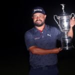 Golf: JJ Spaun wint regenachtige US Open en behaalt eerste grote titel