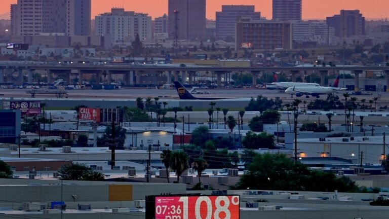 Hittegolf bedreigt de Amerikaanse elektriciteitsnetwerken