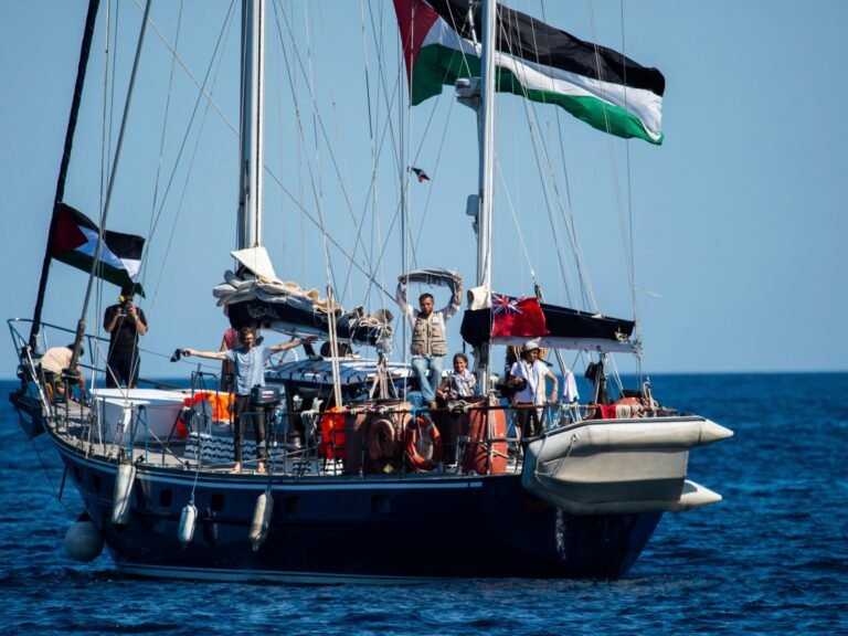 Hulpboot vertrekt vanuit Italië om de blokkade van Gaza door Israël te doorbreken