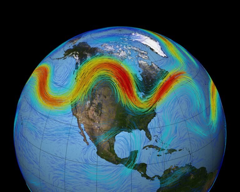 Onderzoek betwist de relatie tussen klimaatverandering en de wilde winterjetstream