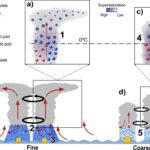 Onderzoek toont aan dat luchtdeeltjes de intensiteit van cyclonen in de vroege stadia kunnen verlagen
