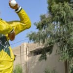 Pakistaanse legende Wasim Akram prijst zijn standbeeld te midden van sociale kritiek