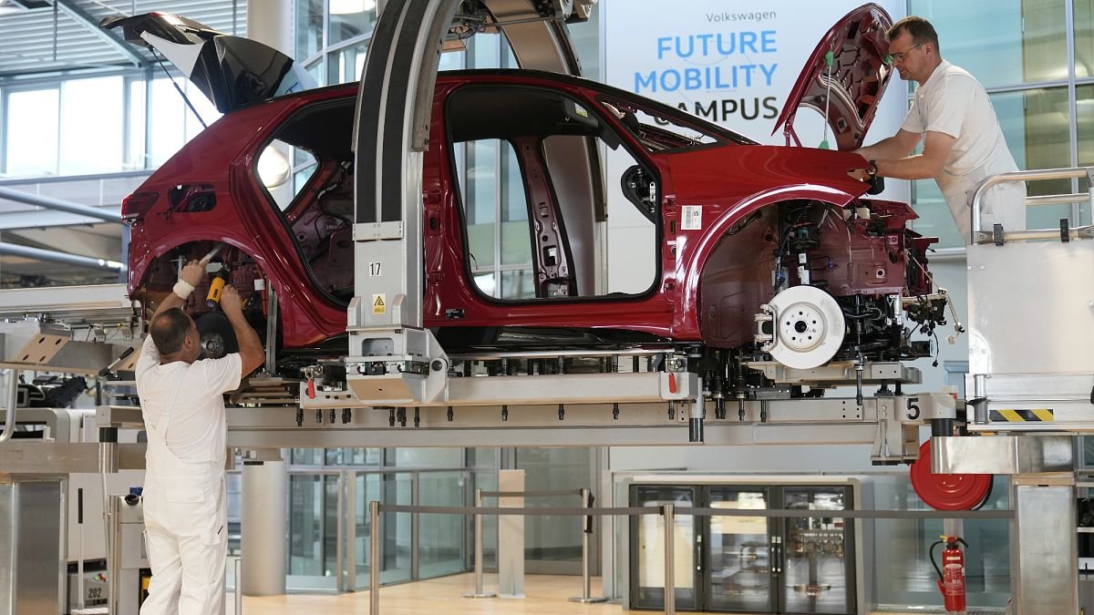 Productie en export dalen in Duitsland na afname van de voorheffingen