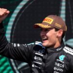 Russell Zege in F1 Canadese GP terwijl McLaren's Norris en Piastri Laat In Botsing Komen