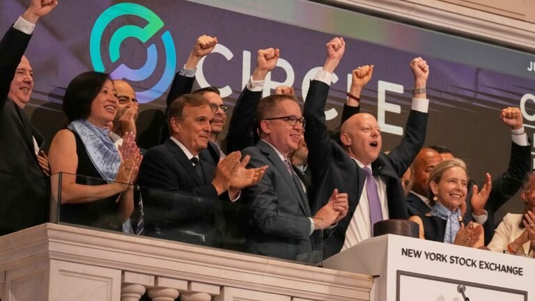 Stablecoin Gigant Circle Maakt Indruk bij Debuut op de New York Stock Exchange