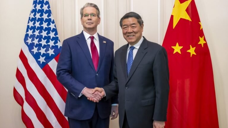 VS en China proberen opnieuw handelsconflict te voorkomen tijdens gesprekken in Londen