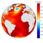 Vreemd kouden vlek in de Atlantische Oceaan verbonden aan een eeuwlange vertraging van belangrijke oceaanstromingen