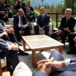 Zelenskyy van Oekraïne waarschuwt voor diplomatie in 'crisis' na voortijdig vertrek van Trump uit de G7