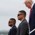 Donald Trump Aangekomen in Schotland voor Handelsgesprekken met Europa