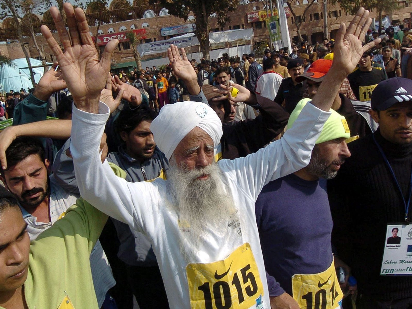 Fauja Singh, de oudste marathonloper ter wereld, komt om bij verkeersongeluk in India