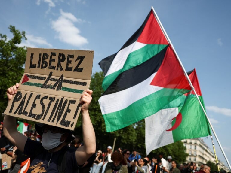 Frankrijk's besluit om Palestijnse staat te erkennen veroordeeld door VS en Israël