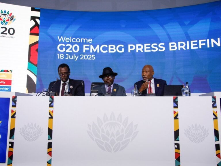 G20-ministers van Financiën bereiken overeenstemming over belangrijke economische vraagstukken