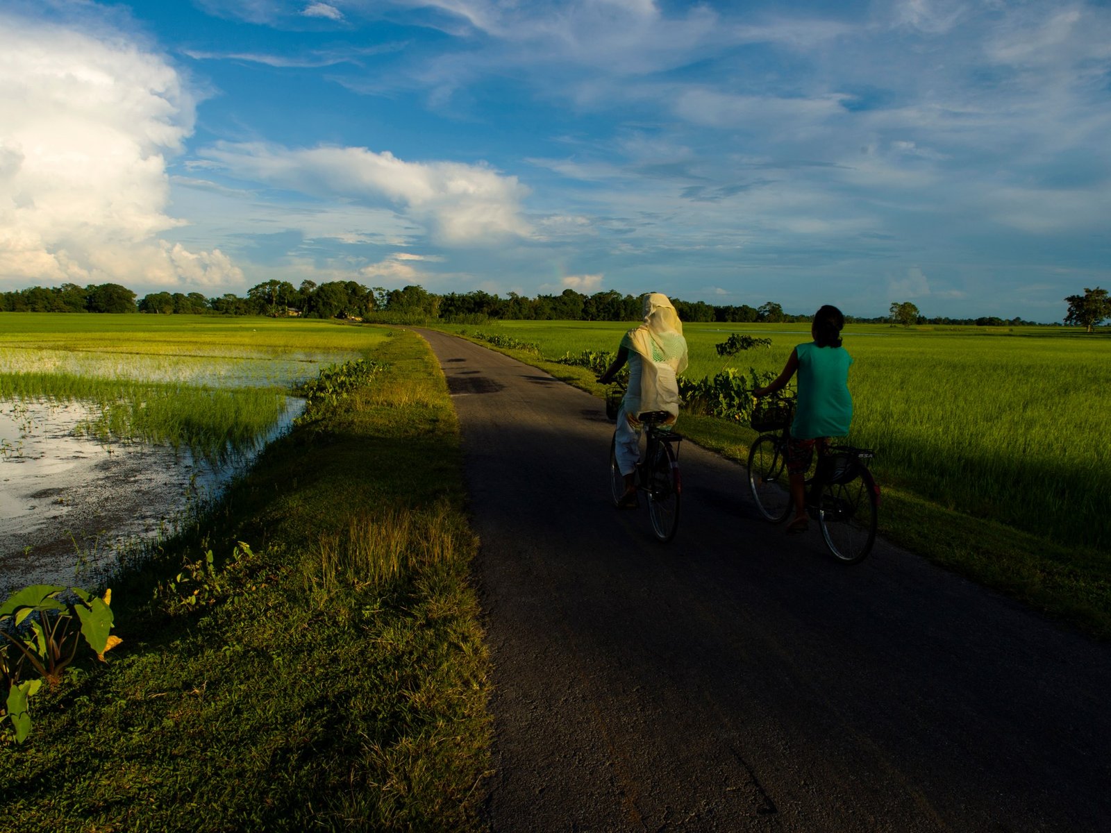 Jaarlijkse overstromingen bedreigen lokale kunst op enorme rivier-eiland in Assam, India