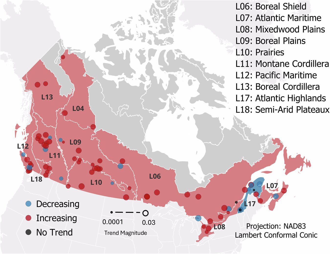 Klimaatverandering veroorzaakt grote toename van algen in Canadese meren, onderzoek toont aan