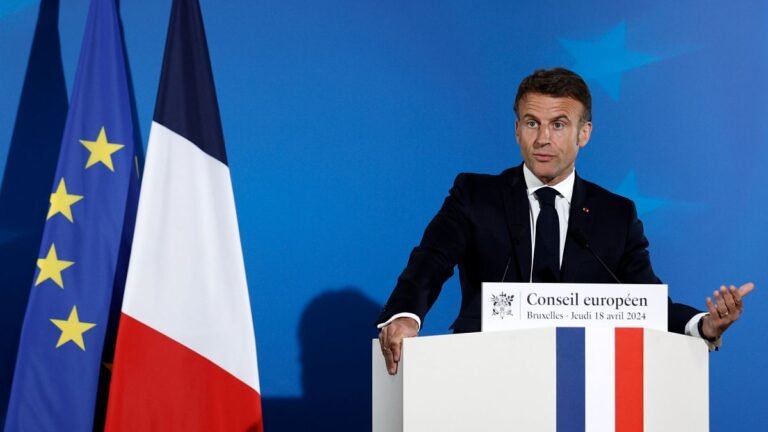 Macron: EU-VS handelsdeal nog niet rond, oproep tot meer onderhandelingen