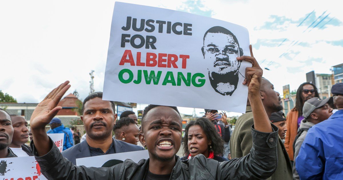 Moorden door degenen die ons zouden moeten beschermen: Kenyanen verontwaardigd over politiegeweld