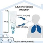 Onderzoek toont aan dat we dagelijks 68.000 microplastics inademen in huis en auto