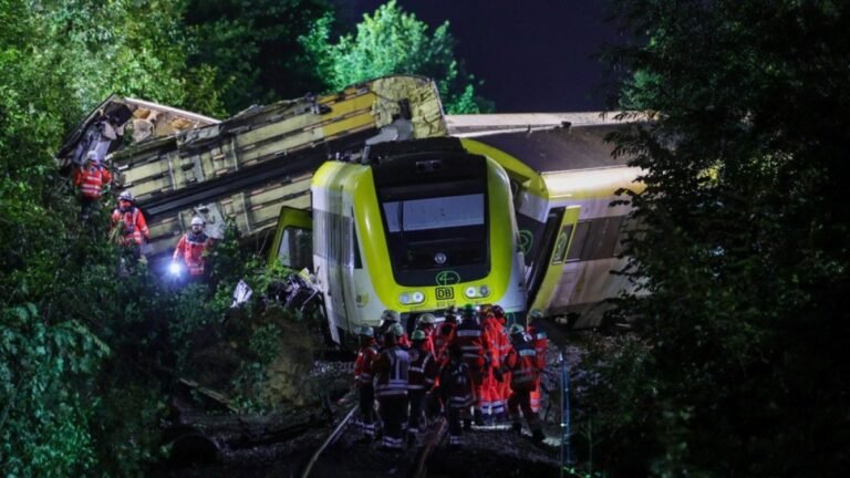Passagierstrein ontspoort in Duitsland: drie doden en tientallen gewonden