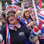 Protesters in Thailand eisen ontslag van premier om gelekt gesprek met Hun Sen