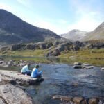 Sedimenten door gletsjerafsmelting onthuld beginnen na verloop van tijd broeikasgassen uit te stoten