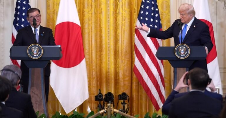Trump Kondigt 'Groot' Handelsakkoord met Japan Aan