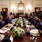 Trump's Afrikaanse top was een meesterwerk in moderne koloniale theater