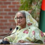 Voormalige premier van Bangladesh Hasina veroordeeld tot zes maanden in minachtingszaak