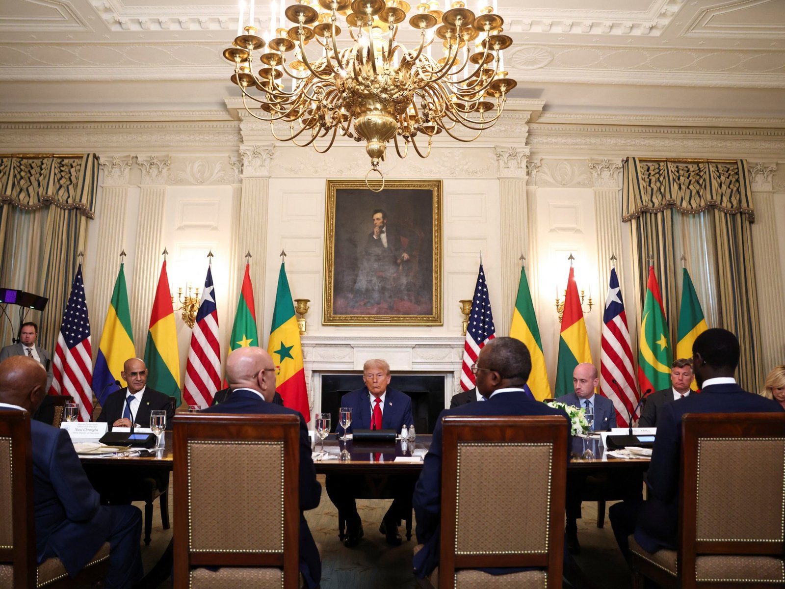 Waar ligt Liberia, het land waarvan Trump de president prees om zijn 'goede Engels'?