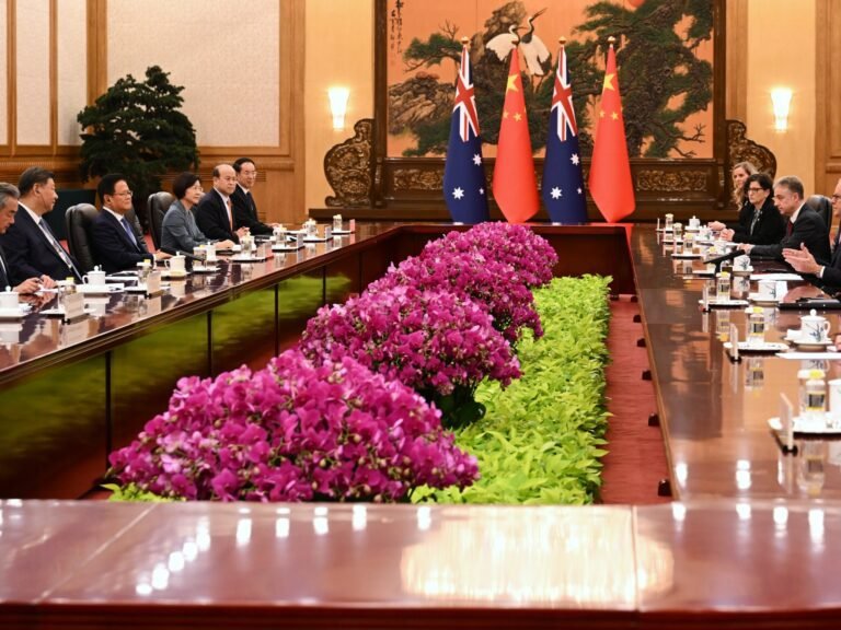 Xi van China: Relaties met Australië zijn 'gedraaid' tijdens ontvangst van Albanese