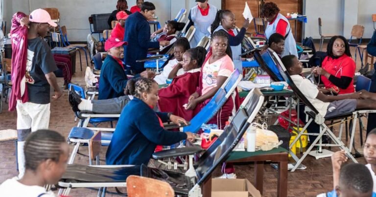 Zimbabweanen raken in de schulden voor bloedtransfusies met een betalingsplan