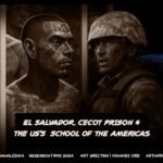 El Salvador: CECOT Gevangenis en de School van de Amerika's van de VS