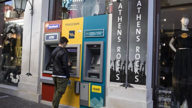 Griekse verbod op geldautomaatkosten en limieten voor andere bankkosten van kracht