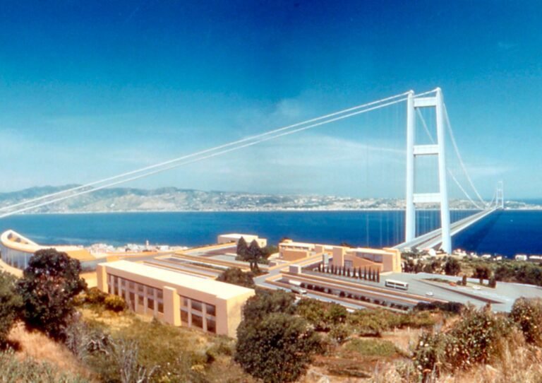 Italië keurt plan goed voor de bouw van de langste hangbrug ter wereld naar Sicilië