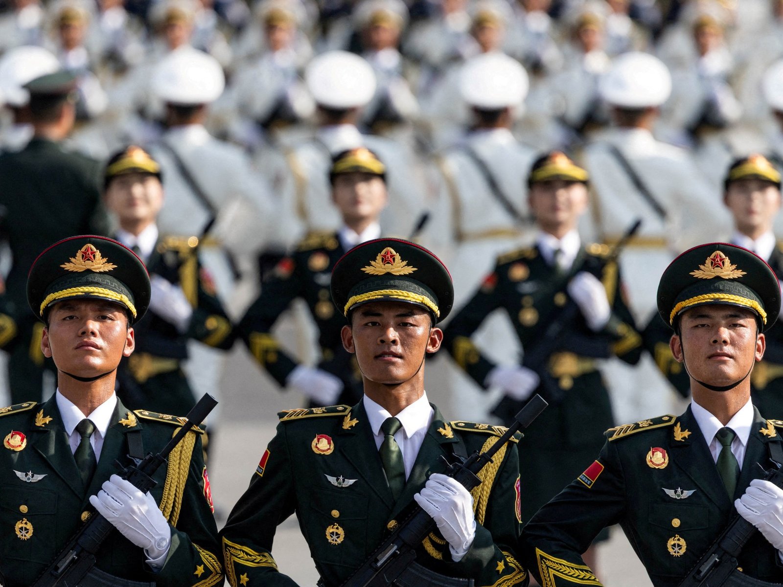 Kim Jong-un en Poetin aanwezig bij parade in China ter herdenking van het einde van de Tweede Wereldoorlog