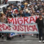 Migrantenmars in Mexico gaat door ondanks aandacht voor arrestatie van organisator