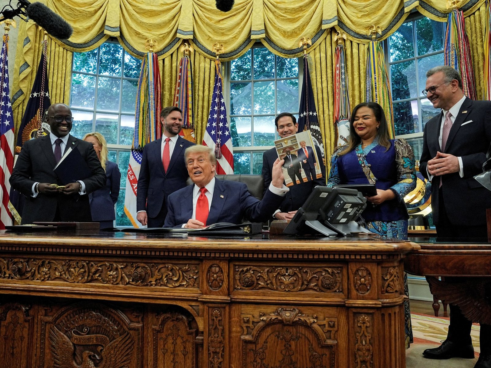 Rwanda Stem Overeen met de VS voor 'Derde Land' Deportaties