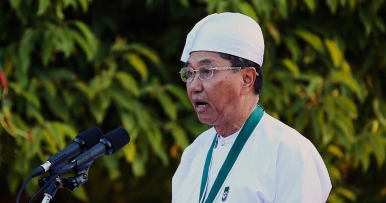 Symbolische president van het militaire regime in Myanmar overleden op 74-jarige leeftijd