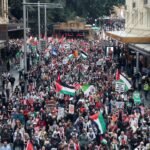 Tientallen duizenden marcheren wereldwijd ter ondersteuning van Palestijnen in Gaza
