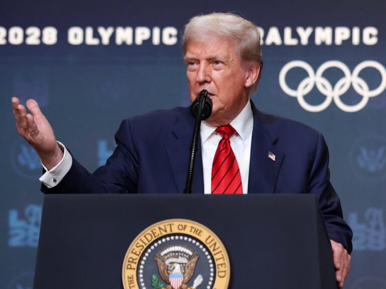 Trump stelt taakgroep in voor veilige en soepele Olympische Spelen in Los Angeles