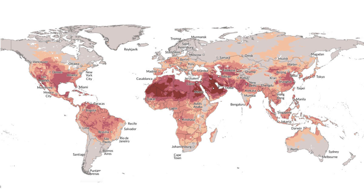 Waarom voelt de temperatuur warmer aan dan de weersvoorspelling aangeeft?